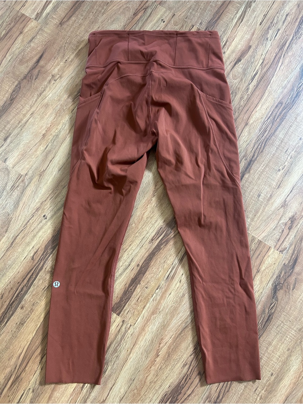 Lululemon Fast Free HR Crop II 23” Non-Ref Nulux Legging Terracotta Womens 6